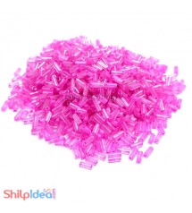 Beads 5mm - Glass Nalki - Pink